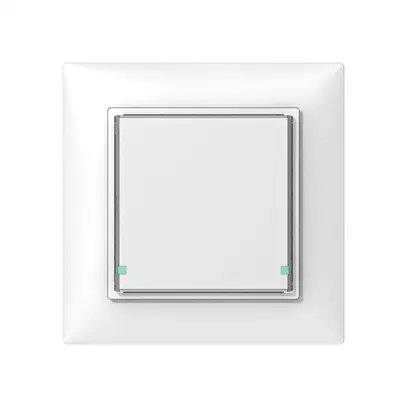 Poussoir ENC SIDUS 1/2 avec LED blanc brillant 