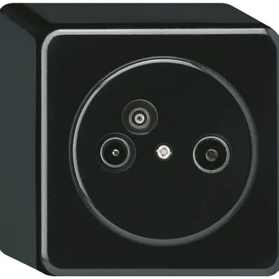 Prise d'antenne AP TV-R-Données basico 2GHz 19db noir 