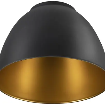 Abat-jour SLV PARA DOME Ø308×206mm aluminium noir/or 