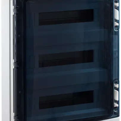 Scatola AP Elcase 586×418×148mm 3×18 moduli IP65 IK08 650°C ABS/PC grigio 