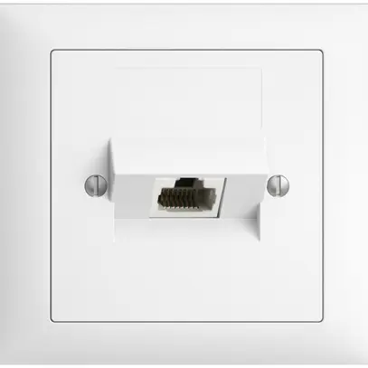 Prise INC 1×RJ45/u 4P ITplus EDIZIOdue blanc 