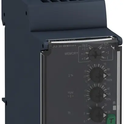 Relè sorveglianza corrente AMD Schneider 24…240VAC/DC 1.5…15A, tempismo, l=36mm 