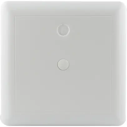 Couvercle à broches 115×115mm matière synthétique blanc 