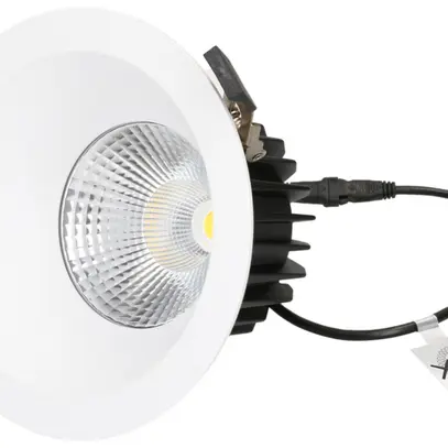 Spot LED INC maxLUCE ATMO 150 18W 1860lm 3000…4000K IP44 Ø150mm blanc 