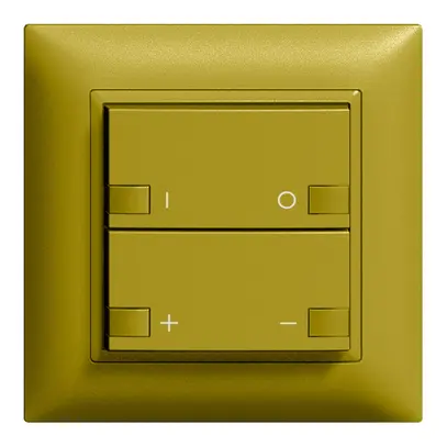 UP-Dimmer ZEP 2K/2T Zentral-Nebenstelle ON-OFF EDIZIOdue olive 