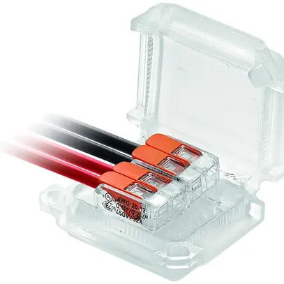 Manicotto di giunzione Raytech HAPPYJOINT4 con gel 4×1…4mm² IPX8 45×37×24mm 