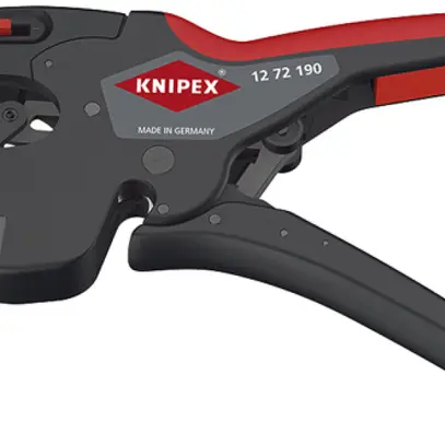 Pinza spellafili KNIPEX NexStrip 0.03…10mm² 190×17×110mm 170g 