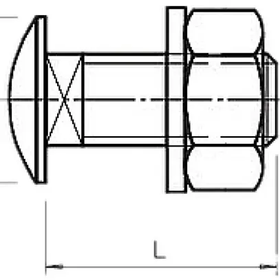 Vis de fixation Bettermann M10×25mm 