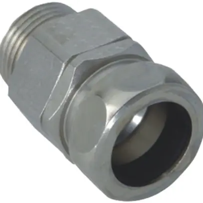 Raccord pour tuyaux AGRO M20 Ø19mm orientable laiton nickelé 