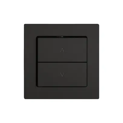 Interruttore p.tapparelle EDIZIO.liv SNAPFIX® 10A 250V 2 tasto 1 canale ne 
