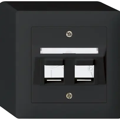 Kit de montage AP kallysto 2×Keystone noir 