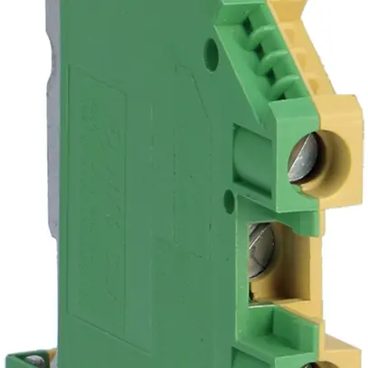 Morsetto di passaggio Hager 6mm², PE, a vite 