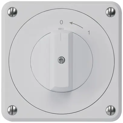 Contatto rotativo INC robusto IP55 grigio 2P per combinazione 