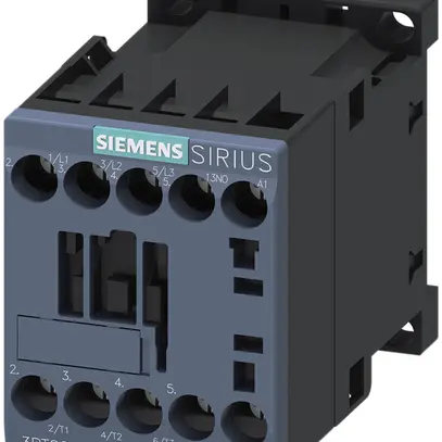 Contattore di potenza Siemens SIRIUS 3RT2 S00 230VAC 3L 7A (+1Ch) a vite 