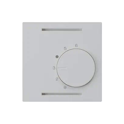 Kit frontale INC kallysto grigio chiaro per termostato ambiente sen.interruttore 