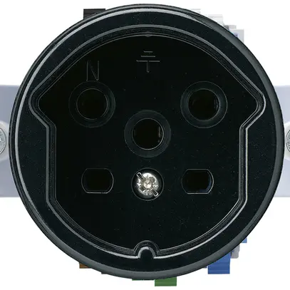 Einsatz zu UP-Steckdose basico T15 schwarz 