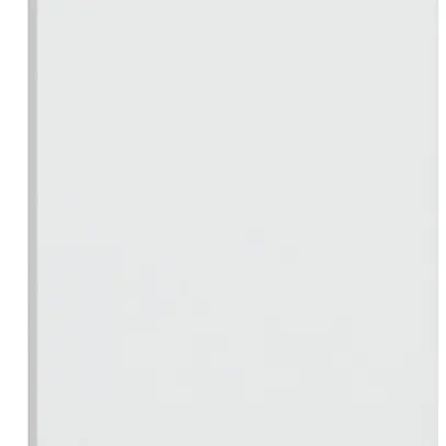 Plaque d'obturation KNX kallysto pour champ d'inscription blanc 