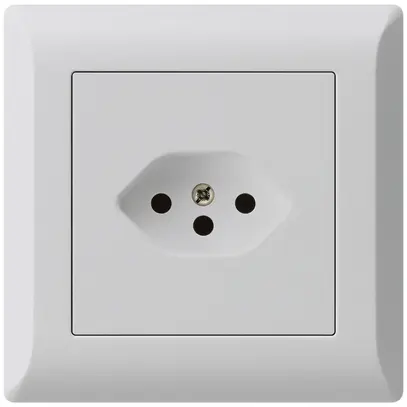 Prise ENC kallysto.line T13 gris clair 
