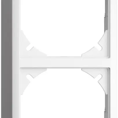 Capot EDIZIOdue 54mm I-I blanc pour combinaison vertical/horizontal 
