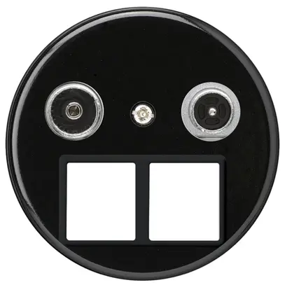 Multimediadose basico TV-R Bauart A 11dB 2GHz schwarz 