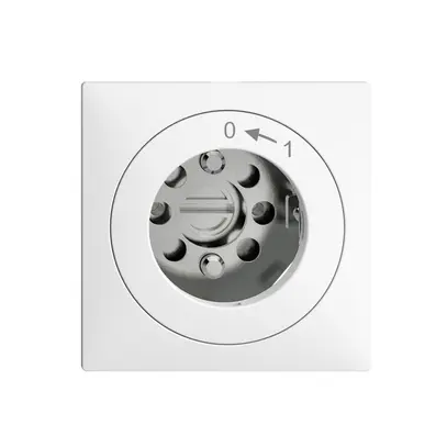 Contact pivotant ENC 0<-1/1P EDIZIOdue blanc pour serrure, s.cyl. 