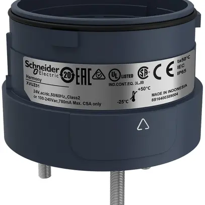 Socle de montage Schneider Electric 3 Pins IP65, noir 