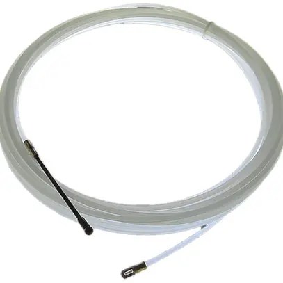 Tire-fil nylon avec ressort 2 œillets dévissables 10m 