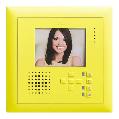 Poste mains-libres vidéo ENC EDIZIOdue FMI lemon 