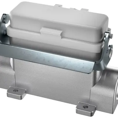 Boîtier d'embase Walther PROCON T701616MS, raccord 1×M20, couvercle, H=57mm, Al 