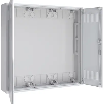 Scatola vuota AP Pragma c.porta fessura bianco 3 campi 5 fili 800×800×160mm 