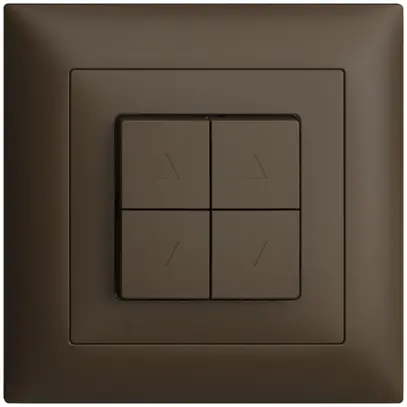 UP-Frontset EDIZIOdue FMI coffee für Storentaster/-schalter 