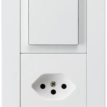 Combinaison ENC kallysto.pro grd.I-I verticale poussoir+type 13 blanc 