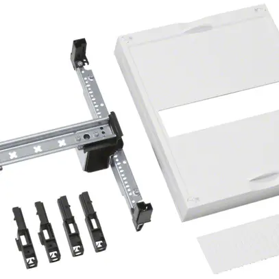 Kit Hager univers N 300×250mm pour rail DIN SLS 