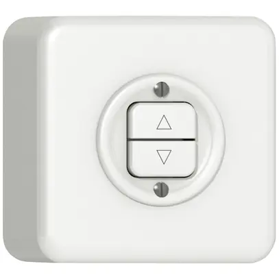 AP-Storenschalter Classic E weiss 1-Kanal 
