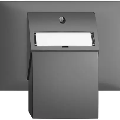 Kit montaggio INS Edue BKE, con cappa di uscita dritta p.2×Keystone grigio scuro 