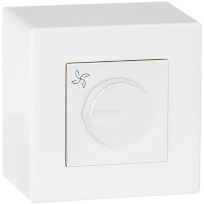AP-Ventilator-Stufenschalter ATO weiss 100W 
