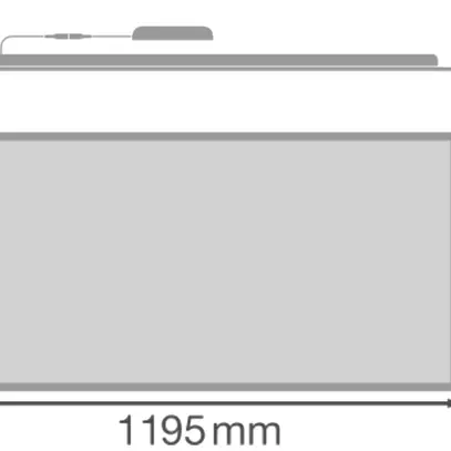 Lampada pannello LED LEDVANCE COMPACT 1200 53W 5830lm 4000K IP40 bianco 