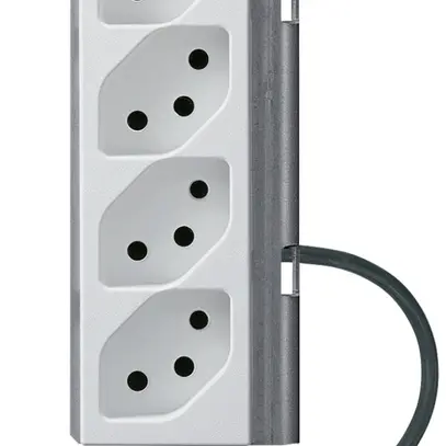 Presa INS FLF 4×tipo 13 bianco per BK-broadway per cavo piatto Ecobus 