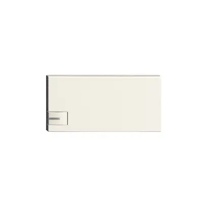 Touche 1/2 KNX/électron.a.LED EDIZIOdue commande simple blanc 