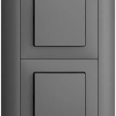 Combinazione INC EDIZIOdue 2×3/1P grigio scuro 