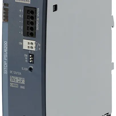 Stromversorgung Siemens SITOP, IN: 120…230VAC (120…240VDC), OUT: 12VDC/12A 