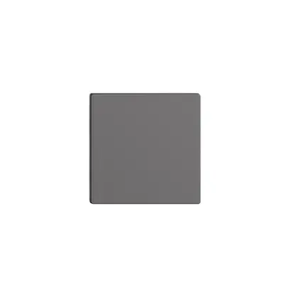 Poussoir 1/1 ENC Edue Wiser sans symbole gris foncé 