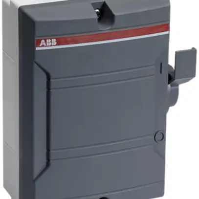 Interruttore principale AP ABB 3-poli 25 A 400V grigio scuro/grs 
