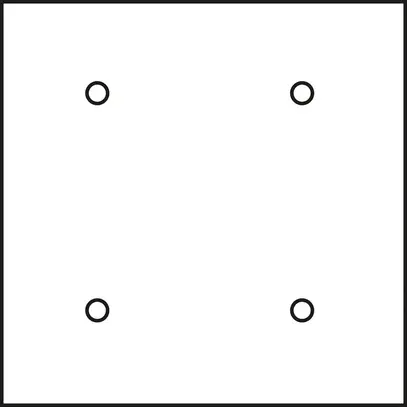 Module LED Siedle indépendant du système 24V DC incolore 
