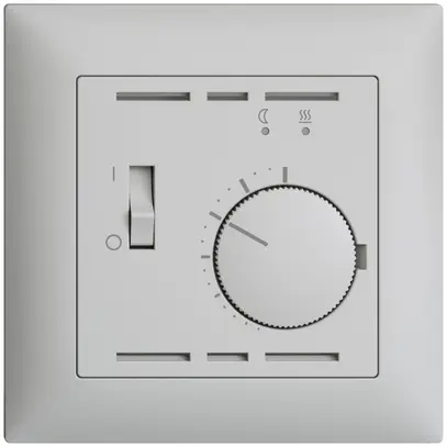 Termostato ambiente INC EDIZIOdue grigio chiaro, con sonda et cavo 