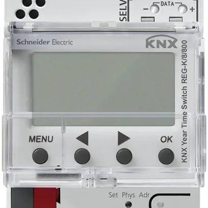REG-KNX-Jahreszeitschaltuhr Schneider Electric 8-Kanal 