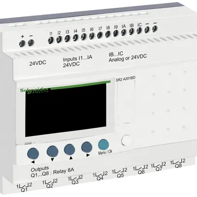 Apparecchio di comando Schneider Electric Logic 8A 24VDC 