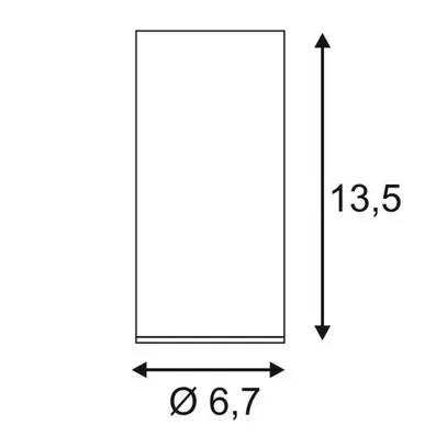 Plafoniera SLV ENOLA_B CL-1, GU10 35W IP20 ottone 