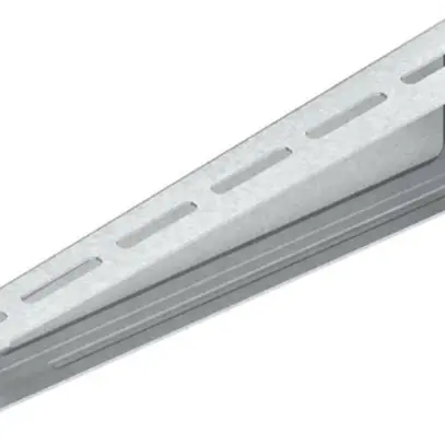 Console murale Niedax moyennement lourde, 82×320mm.1.2 kN, acier zingué au feu 