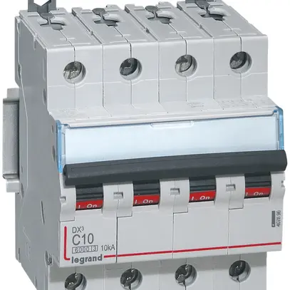 Disjoncteur Legrand C 4P 13A 6000A/10kA 